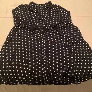 🖤Black and White Polka Dot Dress🤍